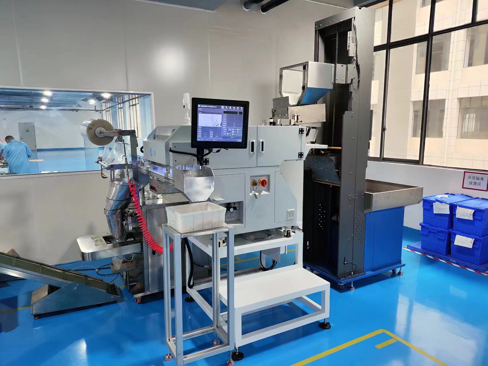 電容VBP224視覺計數(shù)機(jī)現(xiàn)場